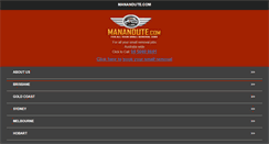 Desktop Screenshot of m.manandute.com