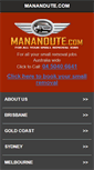 Mobile Screenshot of m.manandute.com