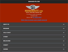 Tablet Screenshot of m.manandute.com